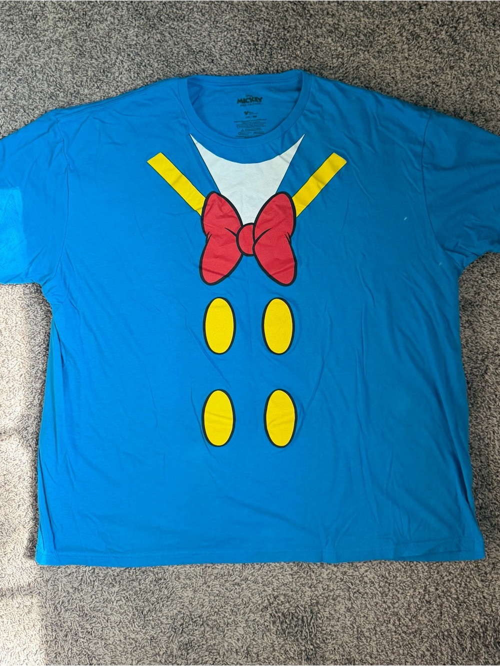 Disney Mickey and Friends Teal and Black Graphic Tee